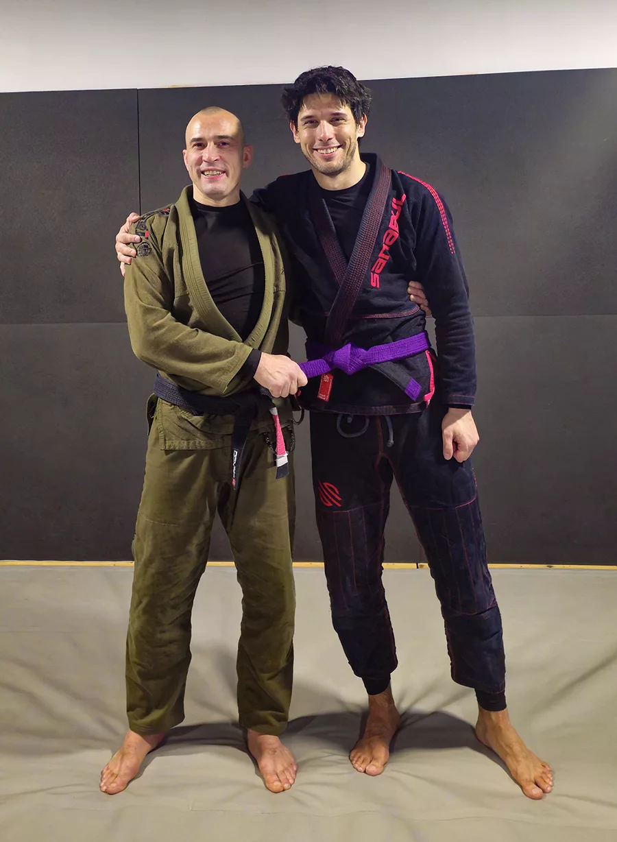 Profesor Đorđe Vasić s Igorom Ševom